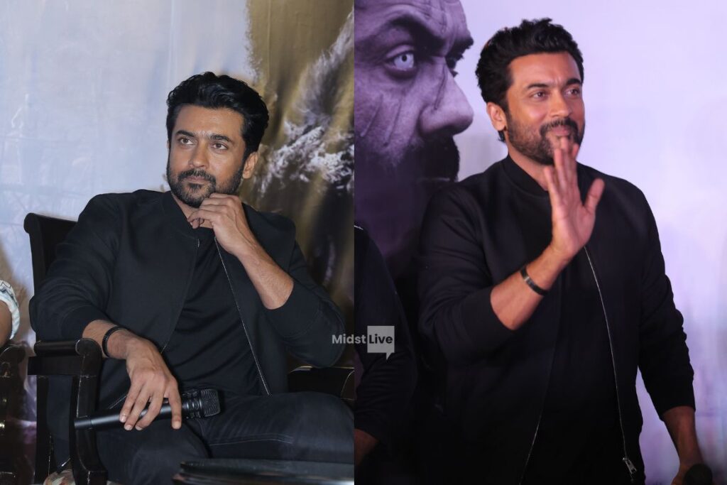 Surya in Kanguva song launch delhi photos