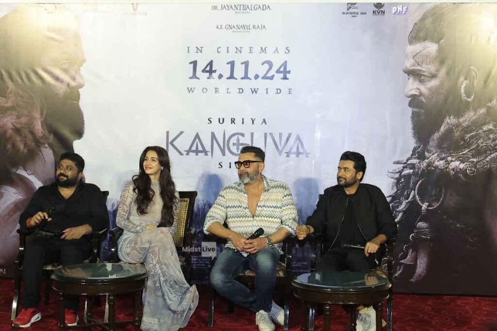 Kanguva song launch delhi photos