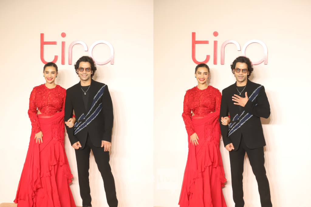 Rajkummar Rao with his wife Patralekha