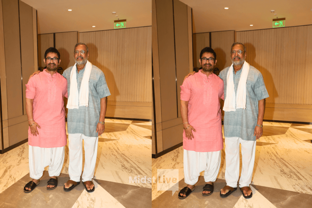 Aamir Khan with Nana Patekar